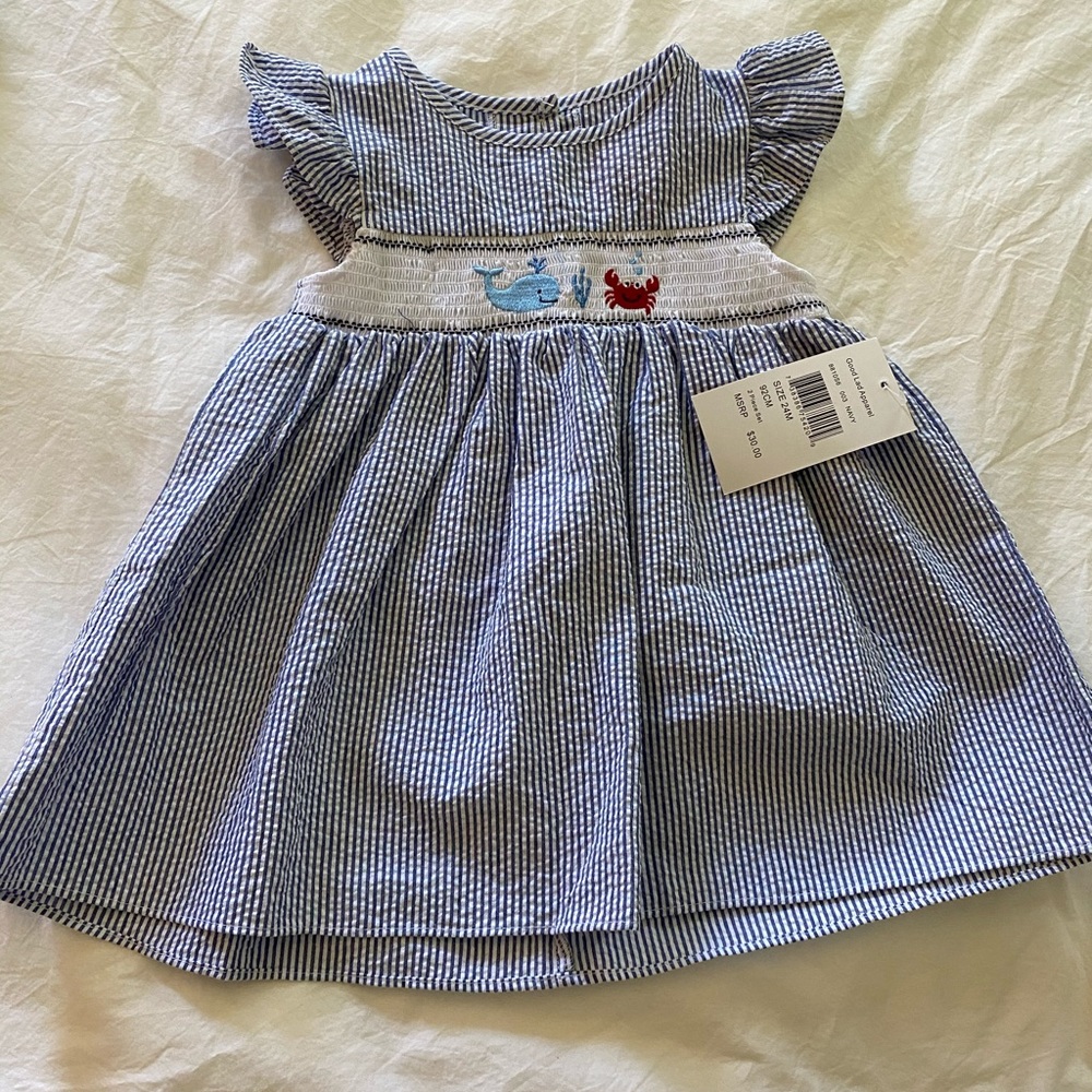 Seersucker Dress
